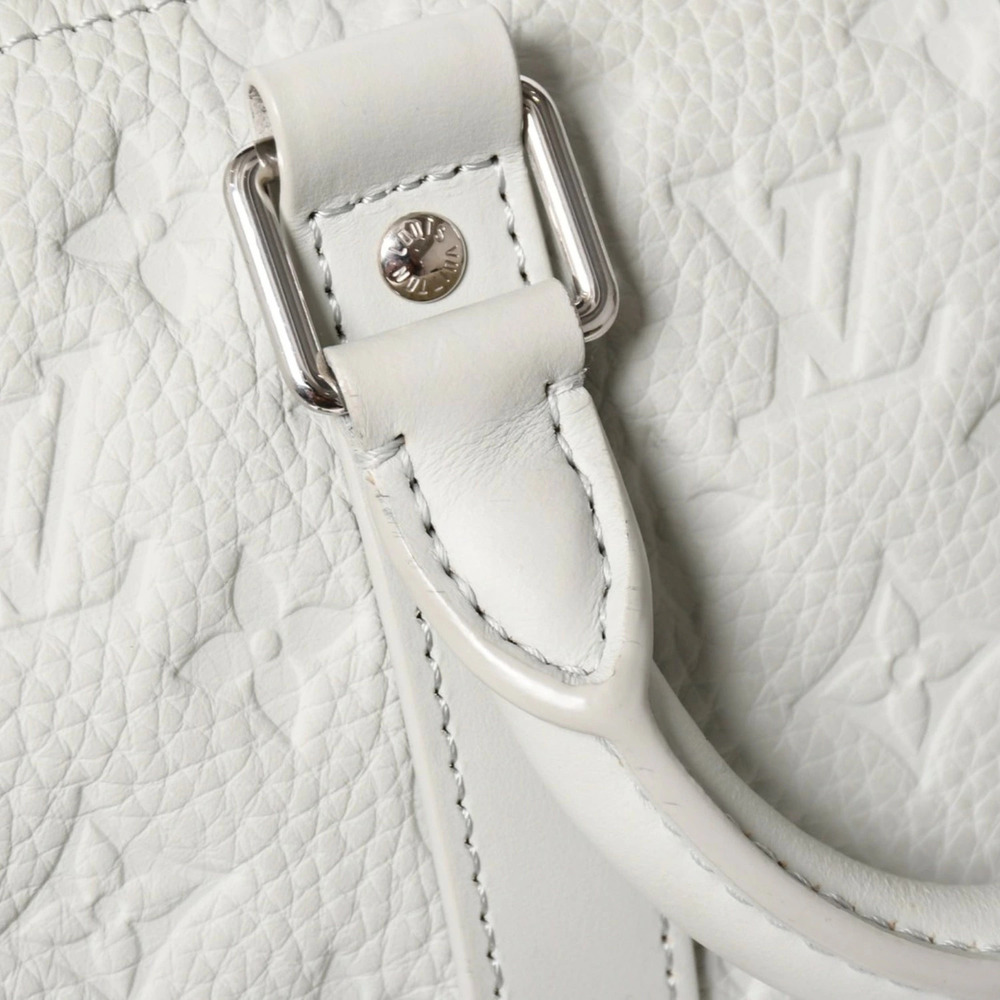 Louis Vuitton Keepall Bandouliere Taurillon Monogram Mineral Gray - Picture 9 of 13